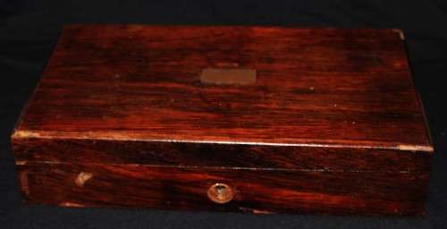 *DRAUGHTSMAN*ANTIQUE DRAUGTSMAN DRAWING SET OF TOOLS IN ORIGINAL BOX - VALUE R2850