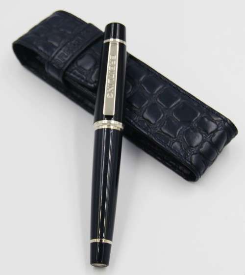 *BREITLING*WOW!RARE BREITLING BALLPOINT PEN IN LEATHER CASE - VALUE R3950