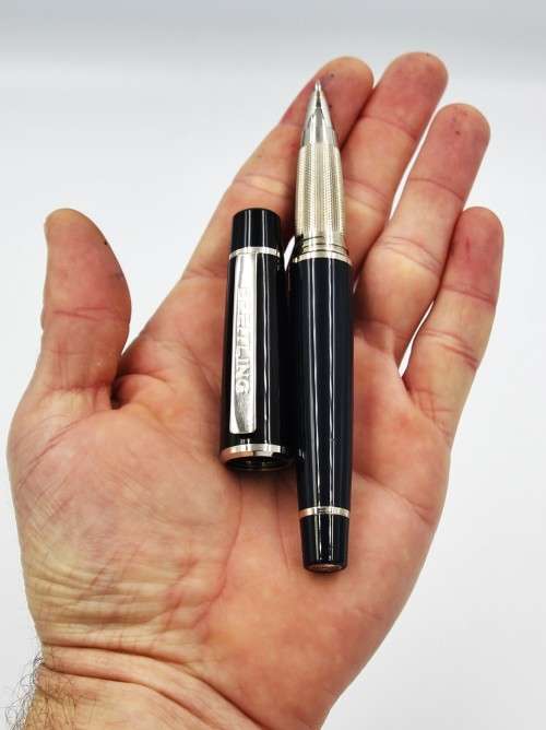 *BREITLING*WOW!RARE BREITLING BALLPOINT PEN IN LEATHER CASE - VALUE R3950
