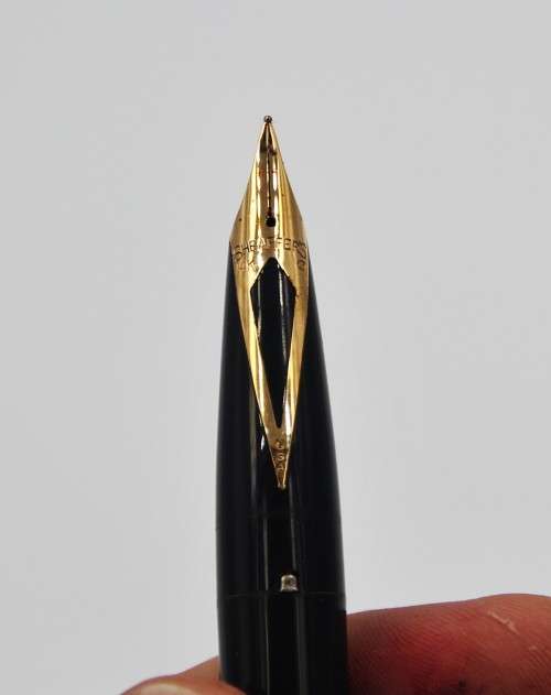 *SHEAFFER*IMPERIAL IV TOUCHDOWN FOUNTAIN PEN WITH 14K GOLD NIB , COMES WITH TWO MORE !