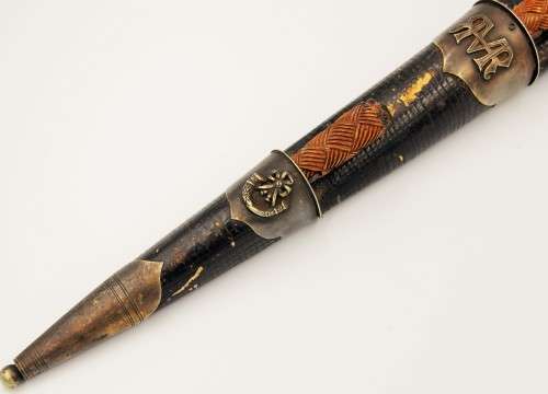 *SCOTTISH*ULTRA SCARCE LARGE SCOTTISH INFANTRY OFFICERS DIRK