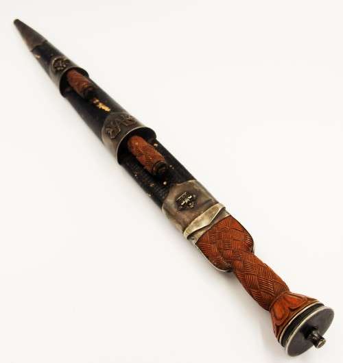 *SCOTTISH*ULTRA SCARCE LARGE SCOTTISH INFANTRY OFFICERS DIRK