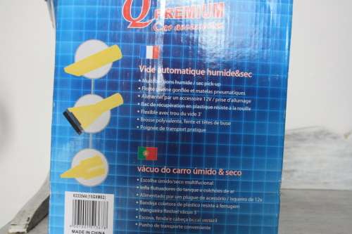Wet & Dry Auto Vacuum (12V)