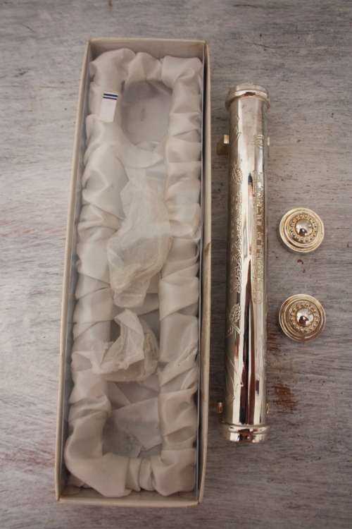 Plated Silver Marriage Certificate Holder