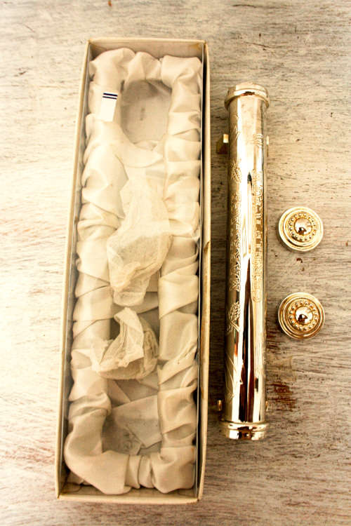 Plated Silver Marriage Certificate Holder