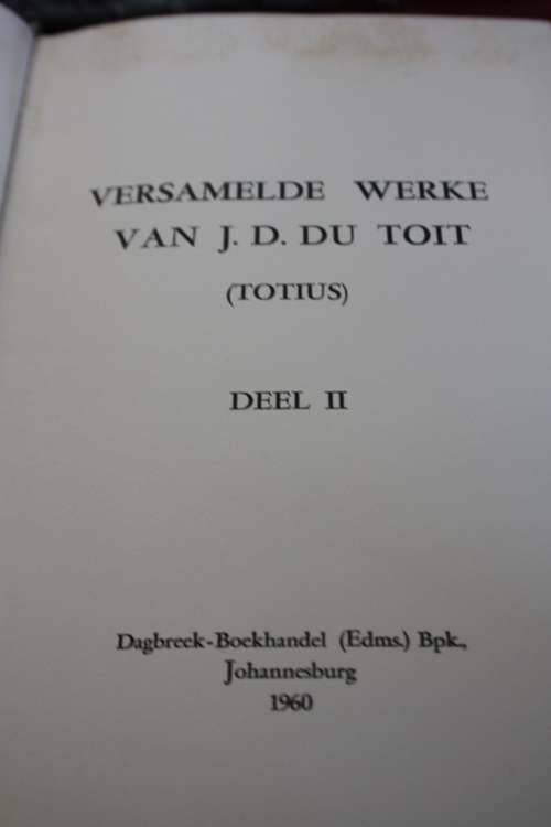 The Complete Totius Collection (1962)