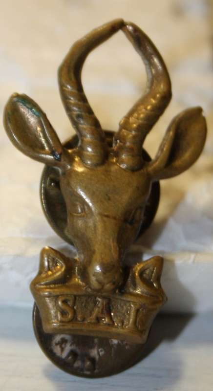 SAI Collar/Cap Badge (Brass)