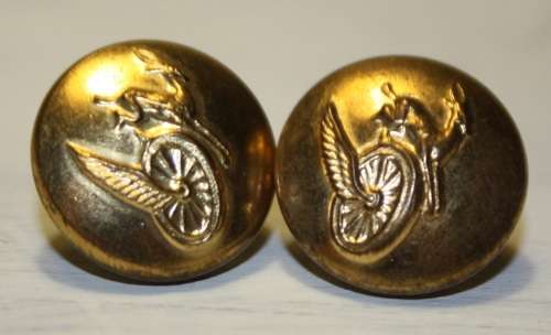South African Railways Brass Buttons