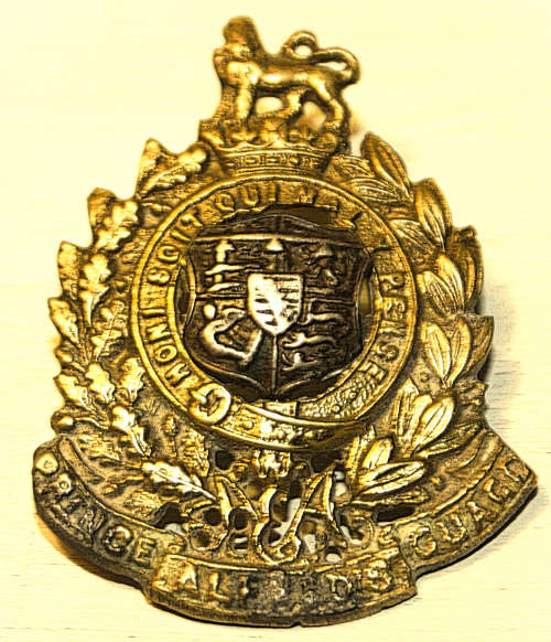SADF Prince Alfred's Guard , bi/m cap badge (1922-1963)