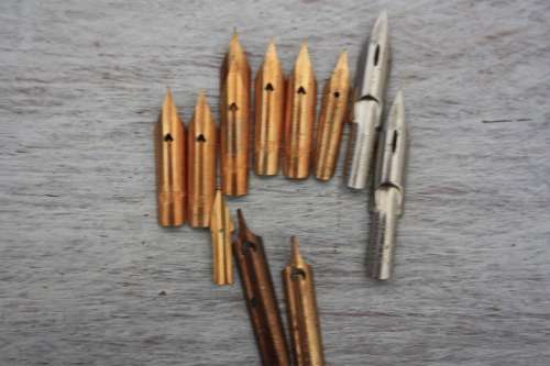 Lot of Ink pen nibs