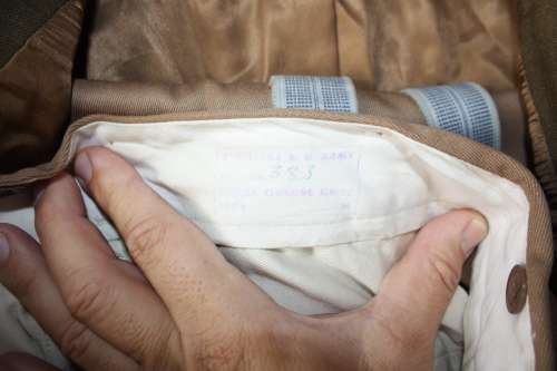 SADF Army Corporal Stepouts (Jacket, Pants, Suspender)