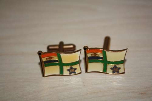 SA Navy Cufflinks
