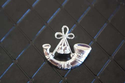Light Infantry Gilded Collar Badge