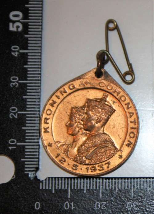 Coronation Of Elizabeth Medallion - 1937