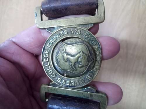 Queens College Cadet belt