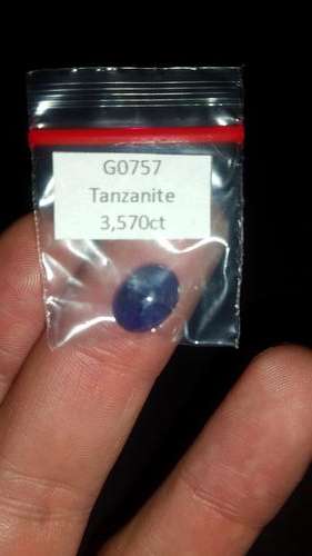 3.57ct Tanzanite, IGL certified