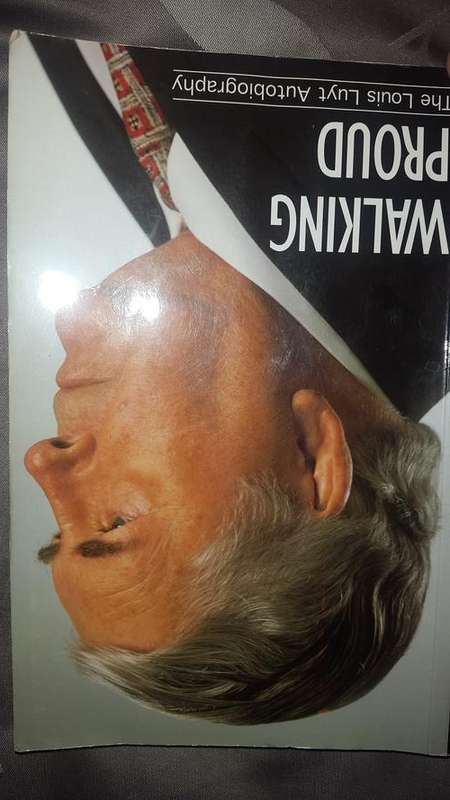 Louis Luyt autographed biography