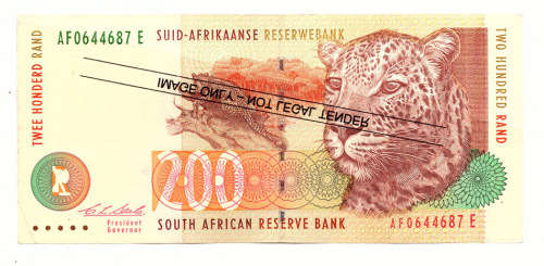 C L STALS R200 RAND SOUTH AFRICAN BANK NOTE 2nd ISSUE