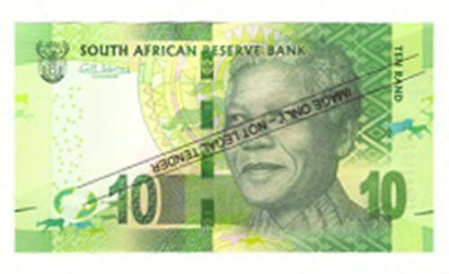 GILL MARCUS TEN RAND SOUTH AFRICAN BANK NOTES 3rd ISSUE CONSECUTIVE SERIAL NUMBERS - UNCIRCULATED