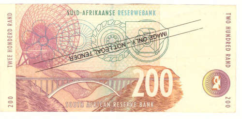 C L STALS R200 RAND SOUTH AFRICAN BANK NOTE 2nd ISSUE