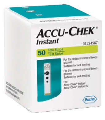 ACCU-CHEK INSTANT STRIPS - DIABETES
