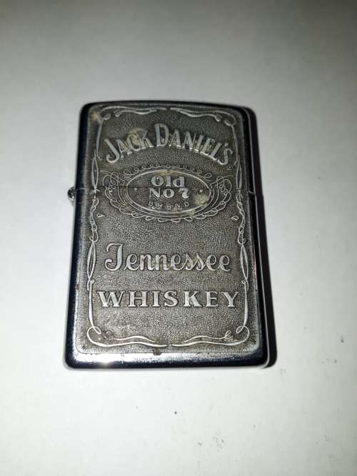 Jack  Daniels Zippo Lighter with leather pouch