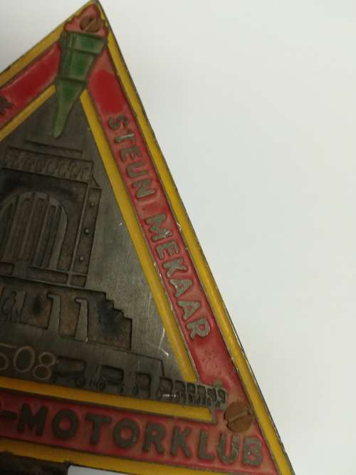 VOORTREKKER-MOTORKLUB Metal Badge