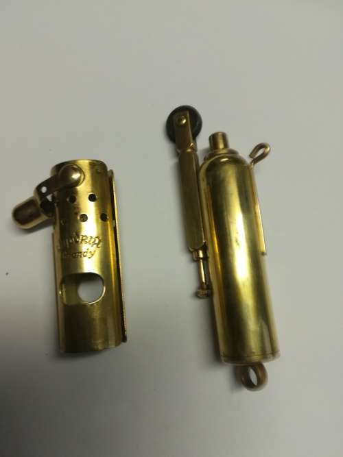 Vintage Brass "Klipdrift" lighter