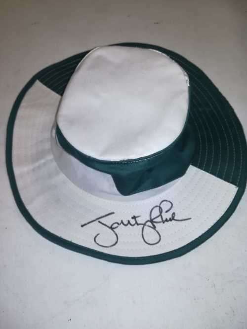 Floppy Hat Cricket signed by Jonty Rhodes NO RESERVE