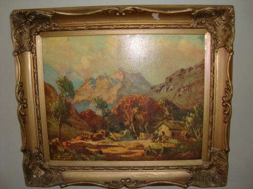 FRAMED TINUS DE JONGH PRINT..STUNNING!!