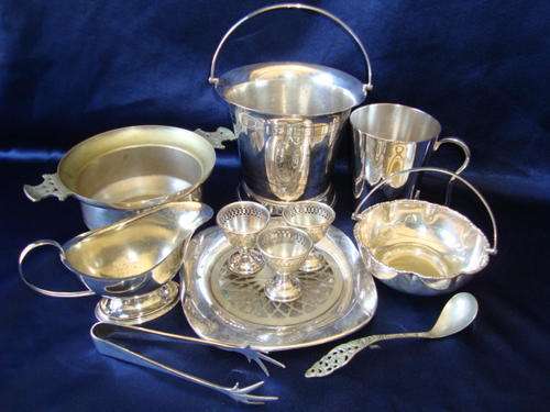 COLLECTION OF EPNS SILVER PLATED ITEMS...STUNNING!!!