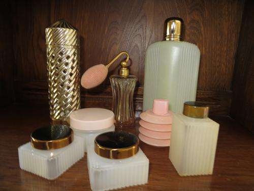 Vintage Collection of Makeup Cosmetics Lot Elizabeth Arden,Van Cleef & Arpels,Sirram