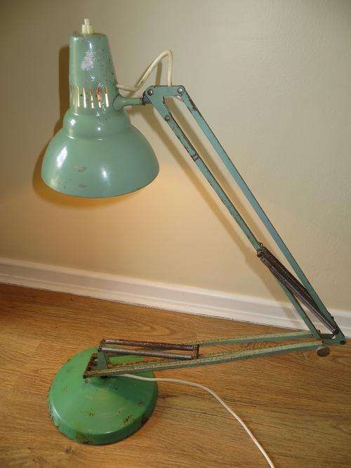 Luxo L1 Anglepoise Lamp 1950's Mid Century Modern original Jac Jacobsen design