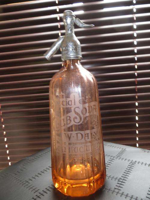 Antique Soda Syphon W.Daly Manufacturer Durban