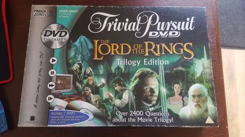 Trivial Pursuit DVD Game The Lord of the Rings Edition