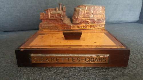 VINTAGE MEMORABILIA OF THE RHODESIAN RAILYWAY TRAINS CIGARETTES/CIGARS HOLDER