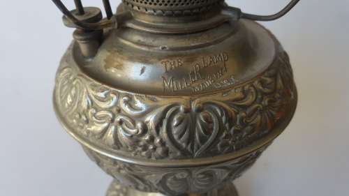 The Miller Lamp Made in USA Oil Lamp (But has been rewired)