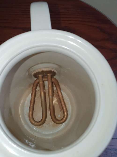 LARGE SELFA VINTAGE PORCELAIN KETTLE