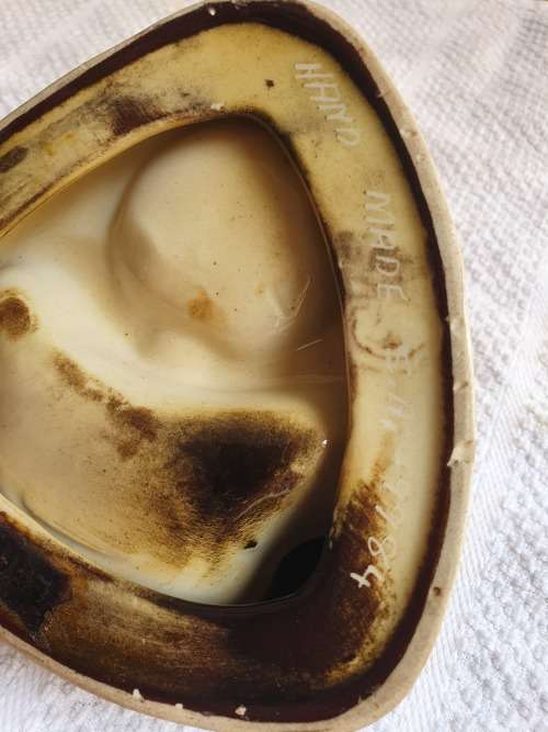 SOUTH AFRICA POTTERY S.A KRUGER PARK VINTAGE ASHTRAY