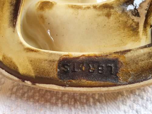 SOUTH AFRICA POTTERY S.A KRUGER PARK VINTAGE ASHTRAY