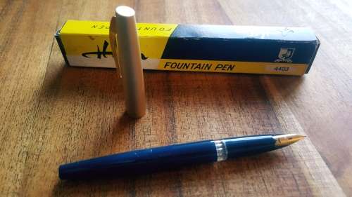 VINTAGE HIFRA FOUNTAIN PEN WITH ORIGINAL BOX