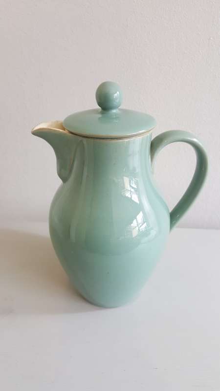 Vintage Coffee Pot Denby English Stoneware