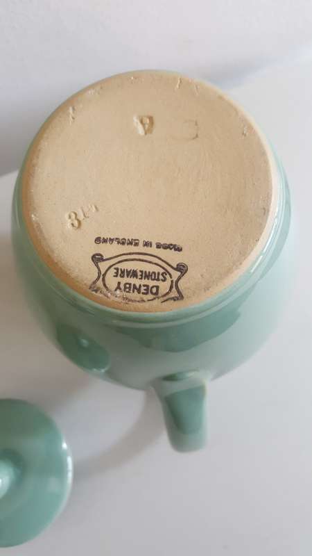 Vintage Coffee Pot Denby English Stoneware