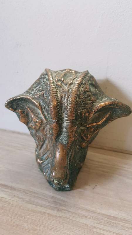 1989 SA Artist Keith Calder "Eromel collection" solid Bronze statue