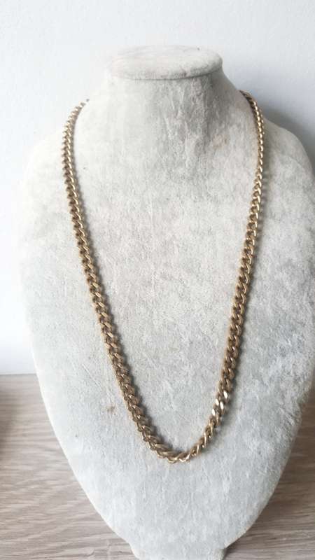 VINTAGE THICK GOLD PLATED CHAIN