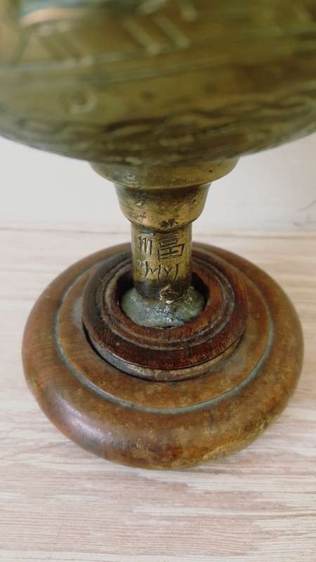 Vintage Chinese Brass Pray Incense Burner Censer (Depecting Warrior and figures)