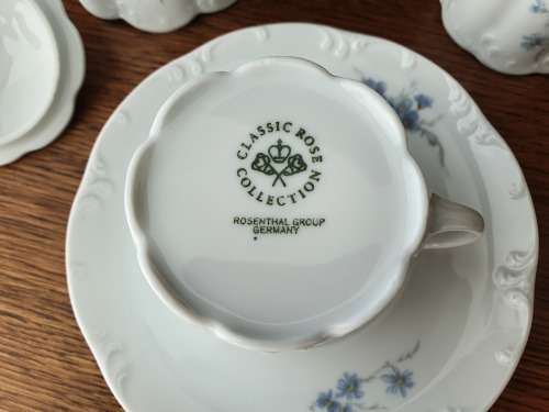 Rosenthal Germany Beautiful Classic Rose Porcelain Collection
