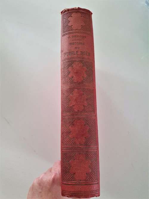 Histoire du Peuple Boer Prologue (1652-1814) Hand Cover Antique Book