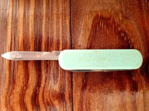 Vintage Wenger Delemont Swiss Army Pocket Knife