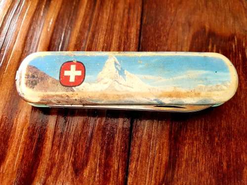 Vintage Wenger Delemont Swiss Army Pocket Knife